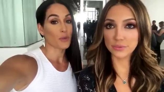 WWE News | The WEDDING DRESS Hunt Begins!! New York Bridal Fashion Week - Our Wedding Nikki Bella & John Cena