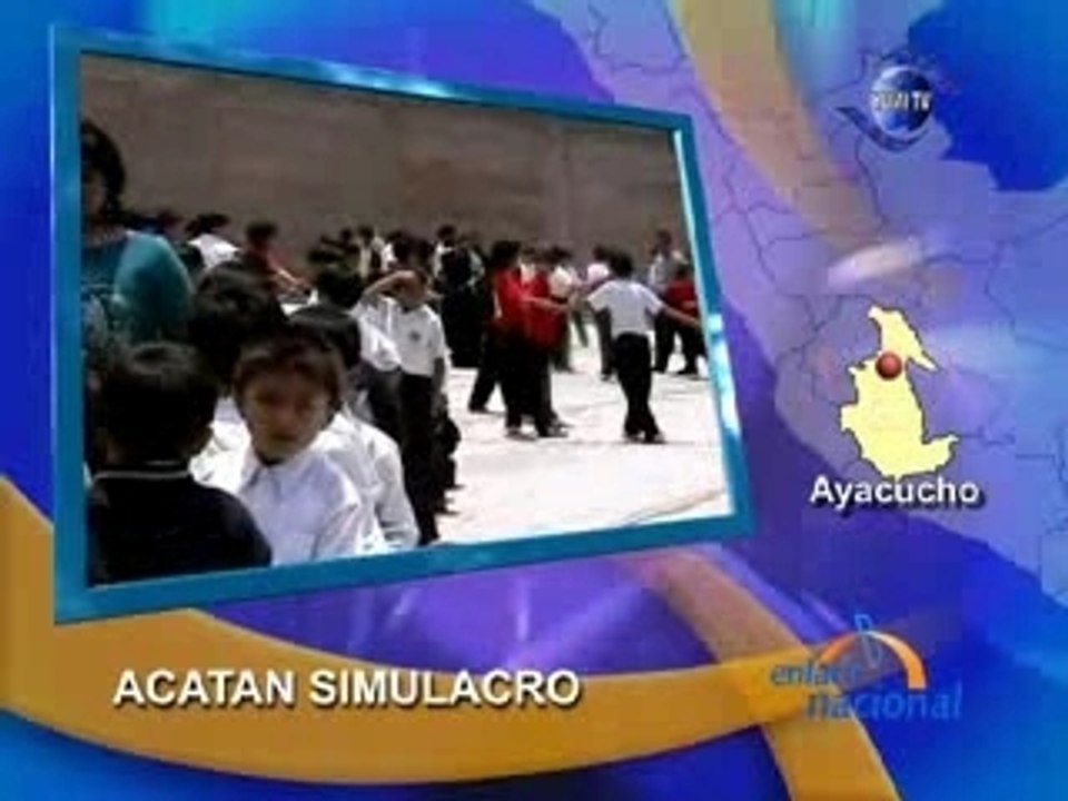 ACATAN SIMULACRO - AYACUCHO