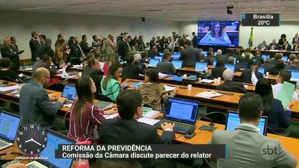 Clima tenso marca discussão da reforma da Previdência na Câmara