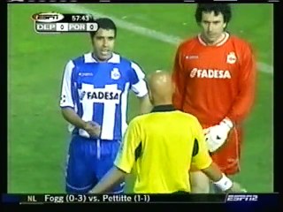 Deportivo 0 FC Porto 1 2004 UCL