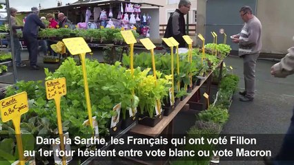 Dans la Sarthe, les Fillonistes penchent pour Macron, par défaut