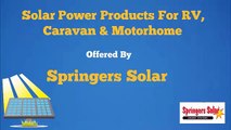 Solar Power Products For RV, Caravan & Motorhome