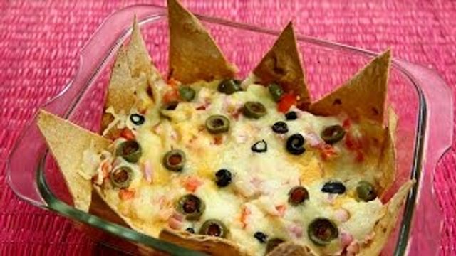 How to Make Nachos At Home | Loaded Nachos Recipe Vegetarian | Whole Wheat Nachos | Upasana Shukla