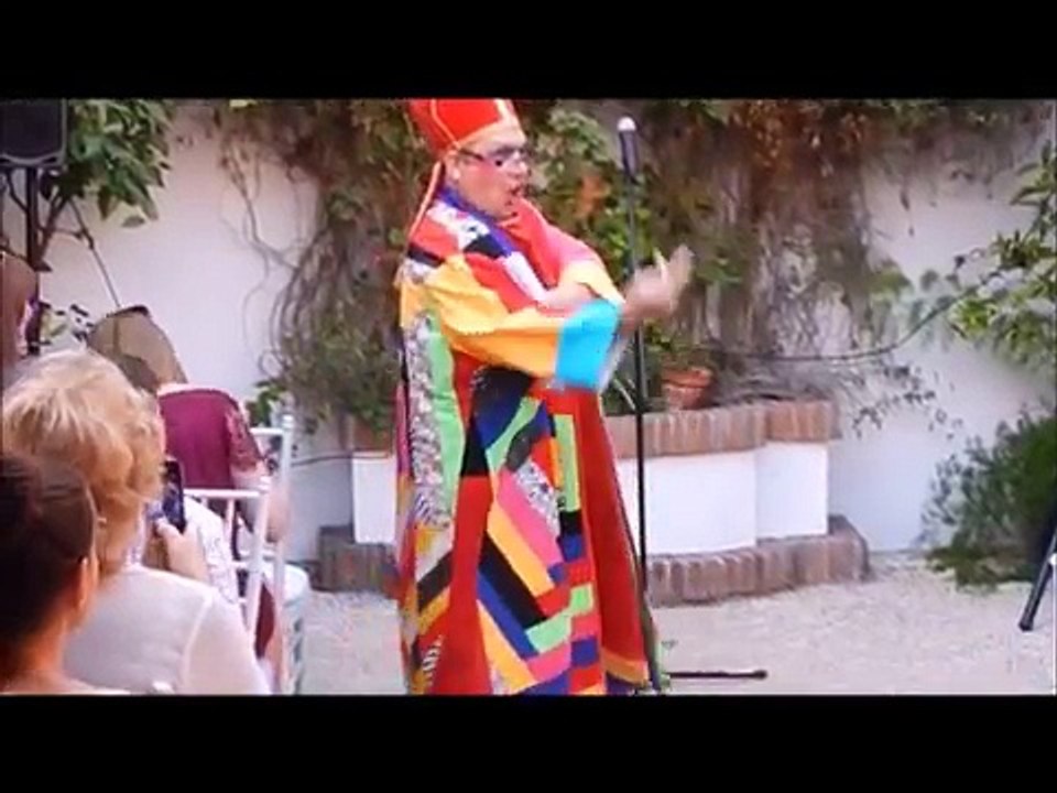 Unsuspecting guests are sitting, waiting for your wedding blessing. What happens next will leave you laughing!