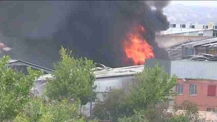 Quince heridos en explosiones en una nave de reciclaje de residuos en Arganda