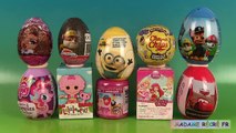 10 Oeufs Surprise Peppa Pig Pat’ Patrouille Princesses Disney 10 Surprise Eggs Unboxing