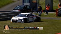 ADAC GT Masters 2017. Race 2 Motorsport Arena Oschersleben. Under SC Crash