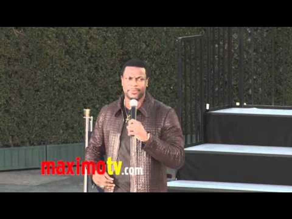 Chris Tucker on Michael Jackson at Michael Jackson Hand And Footprint Ceremony