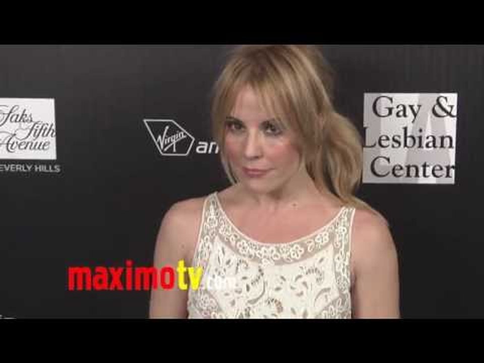 Emma Caufield at LA Gay & Lesbian Center "An Evening" Honoring Rachel Zoe ARRIVALS