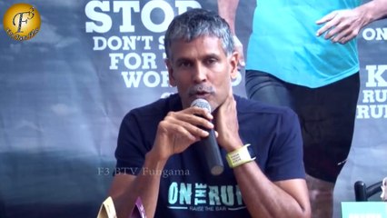 FITNESS ICON MILIND SOMAN MADE BRAND AMBESSDOR OF FOOD BRAND