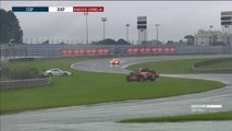 Porsche Império GT3 Cup Challenge Brazil 2017. Qualifying Curitiba. Alceu Feldmann Hard Crash