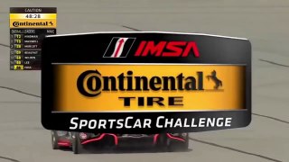 Continental Tire SportsCar Challenge 2017. Daytona International Speedway. Oil on Track