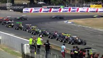 Toyota Racing Series New Zealand 2017. Race 3 Mike Pero Motorsport Park. Restart Crashes
