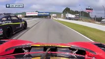 Pirelli World Challenge (GTS) 2016. Mid-Ohio Sports Car Course. Start Crash