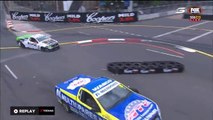 Australian V8 Ute Racing Series 2016. Race 1 Homebush Street Circuit. Ryan Hansford Crash