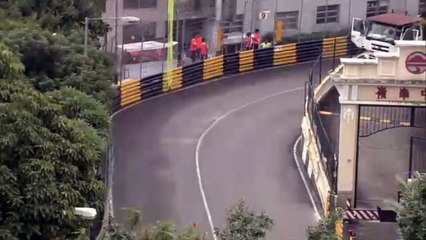 Chinese Racing Cup 2016. Macau Grand Prix. Kenneth Look Crash