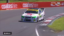 Supercars Dunlop Series 2016. Mount Panorama Circuit. Jack Smith Hard Crashes