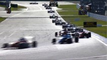 ADAC Formula 4 Championship 2016. Race 3 Hockenheimring. Joey Mawson Crash