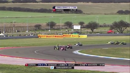 Fórmula Renault 2.0 Argentina 2016. Race 1 Autódromo Provincia de La Pampa. Hard Crash