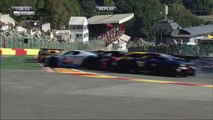 Renault Sport Trophy 2016. Race 1 Circuit de Spa-Francorchamps. Start Huge Crash