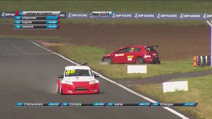 SMP RSKG (Combined 2000) 2016. Race 1 Kazan Ring. Oleg Kharuk Crash