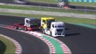 FIA ETRC 2016. Race 2 Hungaroring. Battle on the Last Laps & F.Vojtisek Hard Crash on Finish