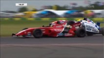 F4 British Championship(Ford MSA Formula Championship) 2016. Croft Circuit. Crashes on the First Lap