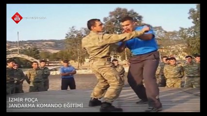 Jandarma komando yakın dövüş eğitimi
