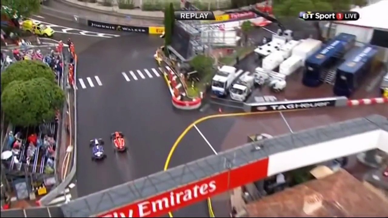 Eurocup Formula Renault 2.0 2016. Circuit de Monaco. Multi Car Crash & Red Flag