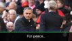 Wenger welcomes 'peace' with old foe Mourinho