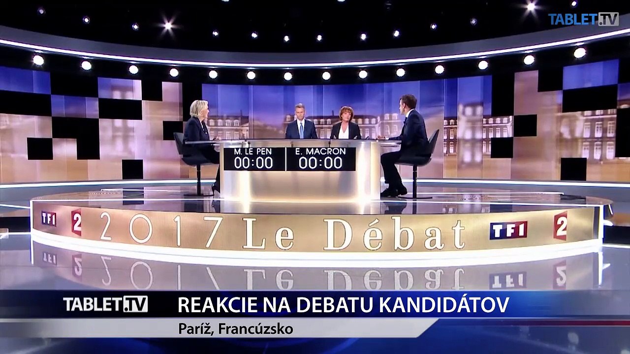Macron: S Le Penovou treba diskutovať, hoci sa pri tom človek zašpiní