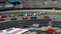 NASCAR Sprint Cup Series 2016. Bristol Motor Speedway. Regan Smith Hard Crash