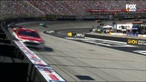 NASCAR Sprint Cup Series 2016. Bristol Motor Speedway. Denny Hamlin Hit The Wall