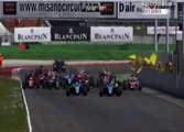 Formula 4 Italian Championship 2016. Misano Race 3. Start Crashes