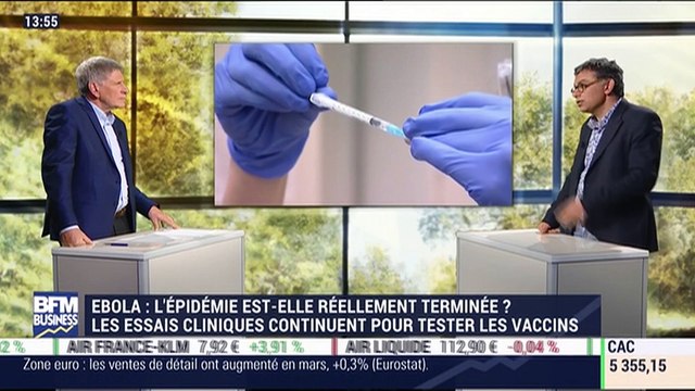 Ebola: Les essais cliniques continuent pour tester les vaccins - 04/05