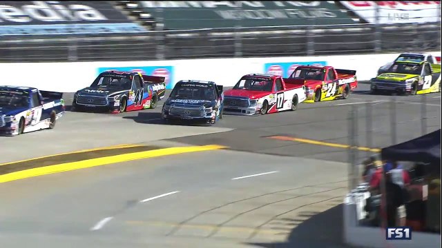 2016 Camping World Truck Series. Martinsville Speedway. Second Multi Car Crash and 2nd Red Flag
