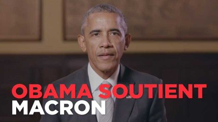 Obama : "Je soutiens Emmanuel Macron"