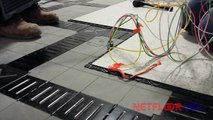 How to Install Finish Floor Tiles on a Cable Management Floor - Netfloor USA