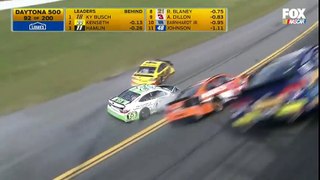 Nascar Sprint Cup Series 2016. Daytona 500. Chris Buescher & Matt DiBenedetto Hard Crash