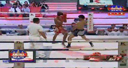 ពេជ្រម្ទេសខ្មាំង​ Vs ថៃ on 26-12-15 ពិតជាសាហាវមែន​ម៉ាជើងសន្លប់នៅទឹក​ទី២​