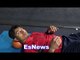 mikey garcia makes very tough abs workout look easy EsNews Boxing