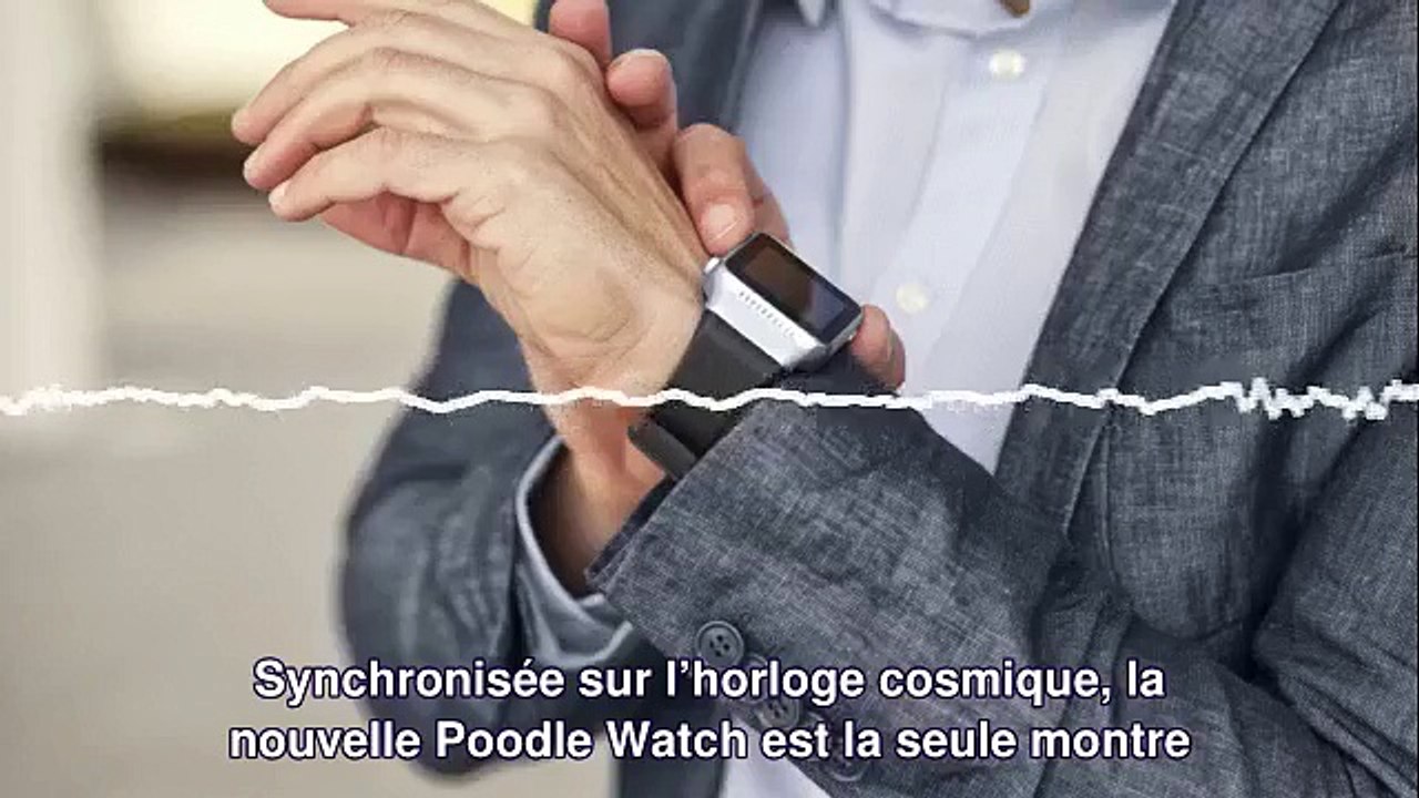 La nouvelle Poodle watch « Time Modulation » - Les Fausses Pubs