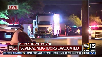 Neighbors evacuated during SWAT situation in North Phoenix