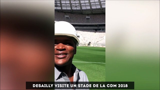 Van Der Wiel ne connait pas le repos, Desailly visite les stades de la CDM