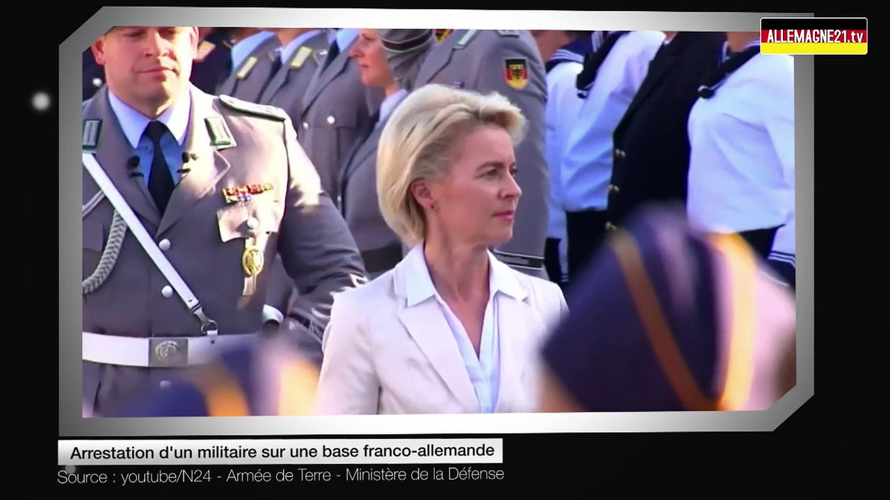 Arrestation d'un militaire sur une base franco-allemande