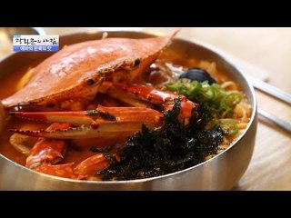꽃게 칼국수! 그 환상의 맛에 대해 [광화문의 아침] 267회 20160705