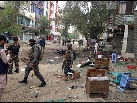 Serial Blasts rock Afghan city of Jalalabad