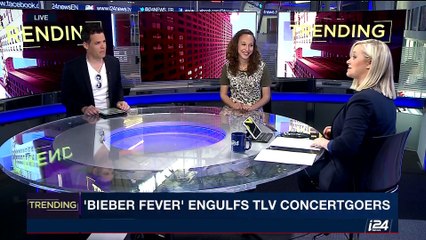 TRENDING | 'Bierber fever' engulfs TLV concertgoers | Thursday, May 4th 2017