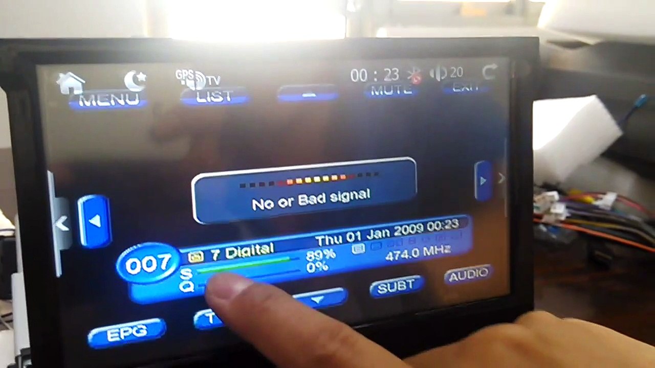 Pumpkin How to use Digital TV function on car stereo