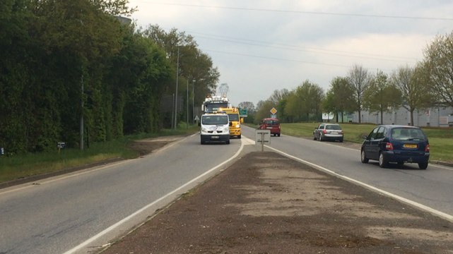 Passage d'un convoi exceptionnel